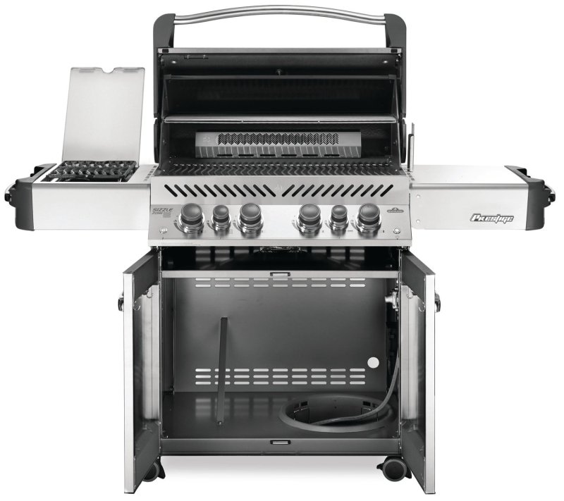 Napoleon Prestige 500, Edelstahl Gasgrill, Erdgas - mit Safety Glow - Modell 2024