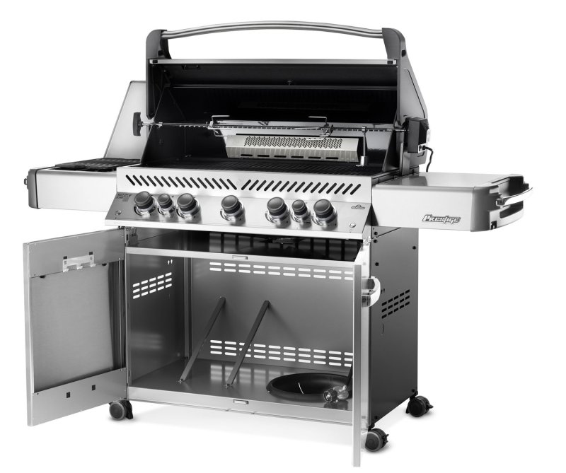 Napoleon Prestige 665 Edelstahl Gasgrill - mit Safety Glow - Modell 2024
