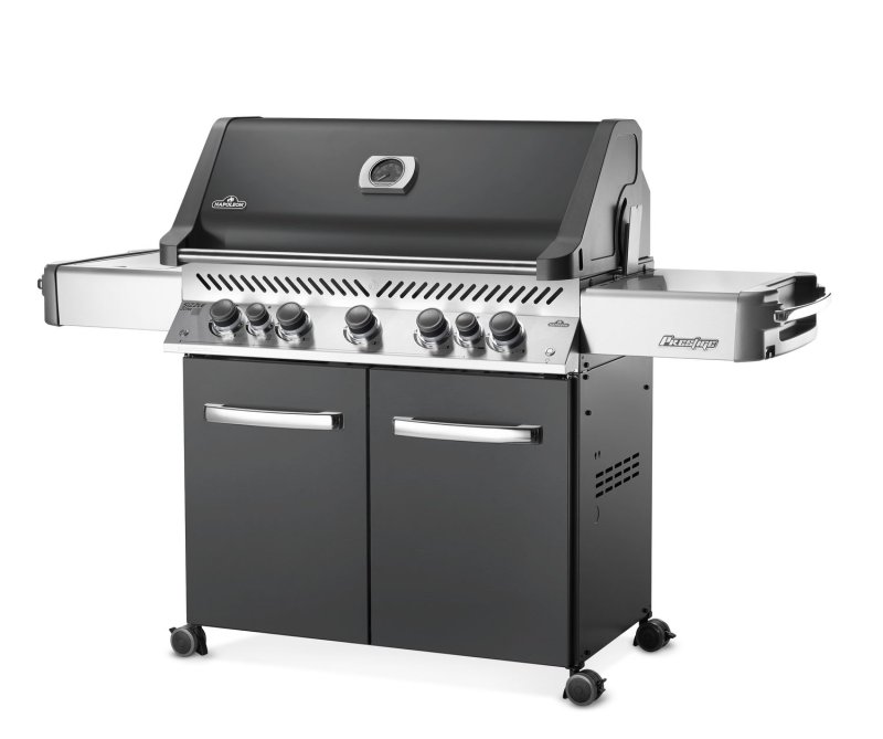 Napoleon Prestige 665 Gasgrill, Charcoal Grau - mit Safety Glow - Modell 2024