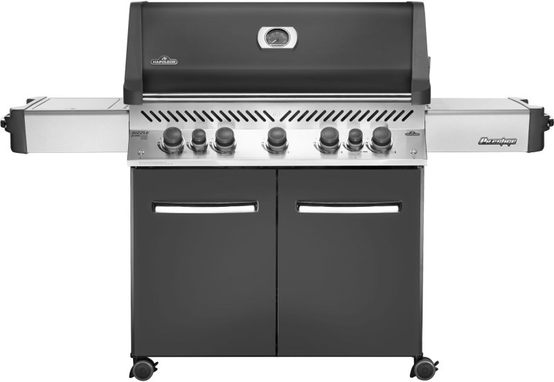 Napoleon Prestige 665 Gasgrill, Charcoal Grau - mit Safety Glow - Modell 2024