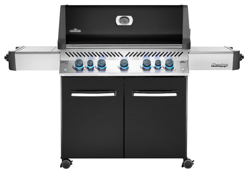 Napoleon Prestige 665 Gasgrill, Schwarz - mit Safety Glow - Modell 2024