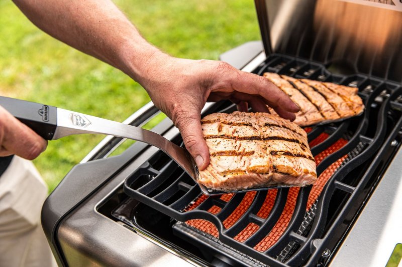 Napoleon Prestige 500, Edelstahl Gasgrill, Erdgas - mit Safety Glow - Modell 2024