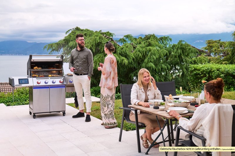 Napoleon Prestige PRO 500 Smart-Connected Gasgrill, Edelstahl - inkl. Drehspieß - Modell 2026
