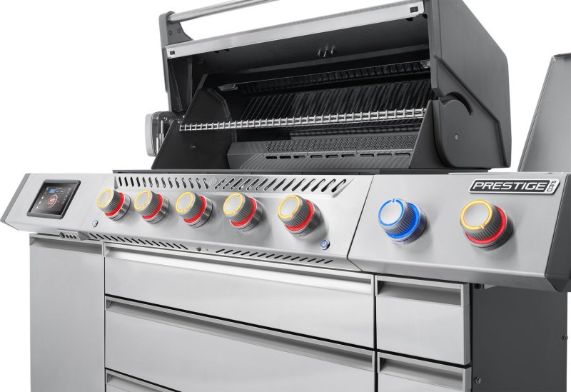 Napoleon Prestige PRO 665 Smart-Connected Gasgrill, Edelstahl - inkl. Drehspieß - Modell 2026