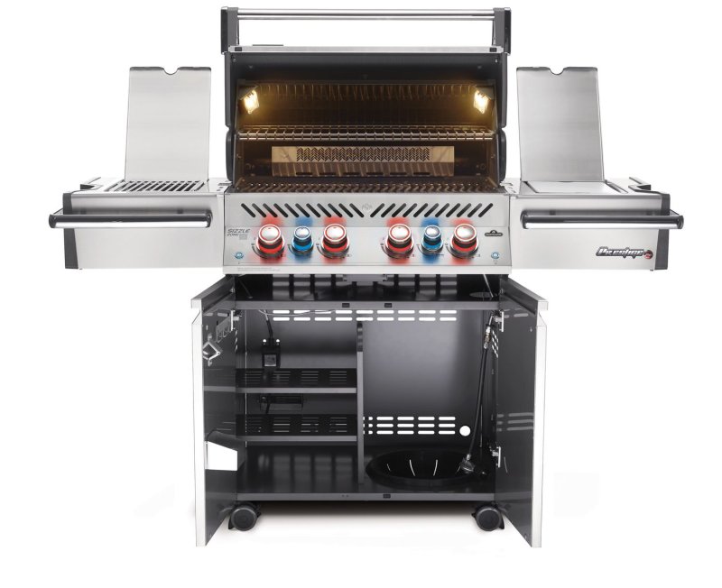 Napoleon Prestige Pro 500 Edelstahl Gasgrill, Erdgas inkl. Drehspieß - Modell 2025