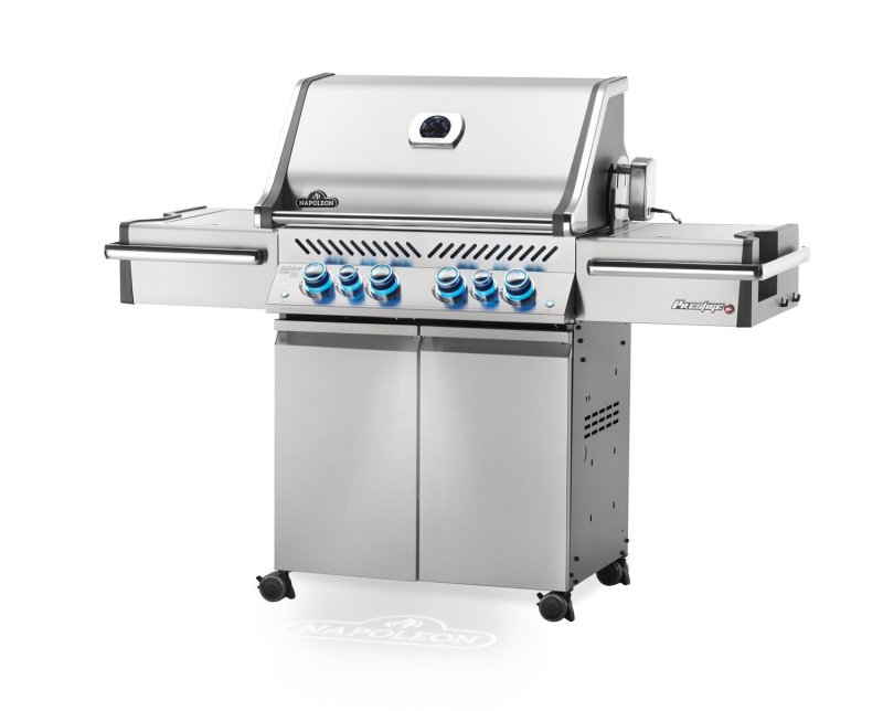 Napoleon Prestige Pro 500 Edelstahl Gasgrill, Erdgas inkl. Drehspieß - Modell 2025