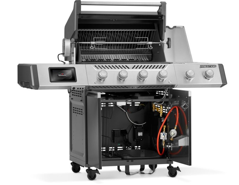 Napoleon Prestige PRO 500 Smart-Connected Gasgrill, Schwarz - inkl. Drehspieß - Modell 2026