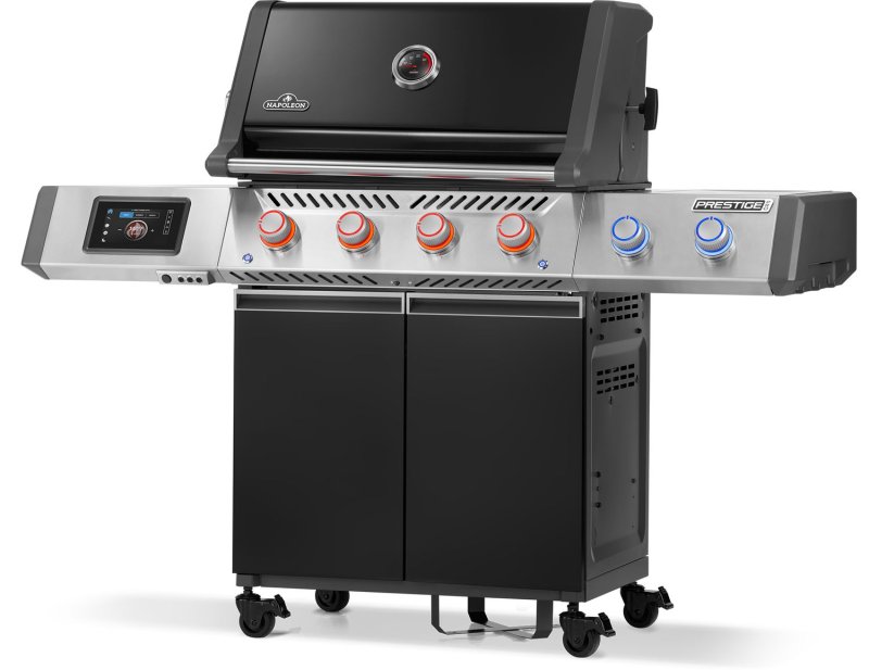 Napoleon Prestige PRO 500 Smart-Connected Gasgrill, Schwarz - inkl. Drehspieß - Modell 2026
