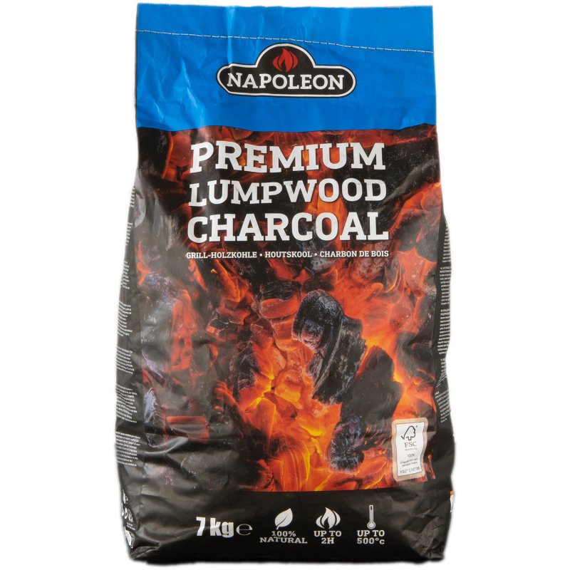 Napoleon Blackstone Premium Holzkohle 7kg