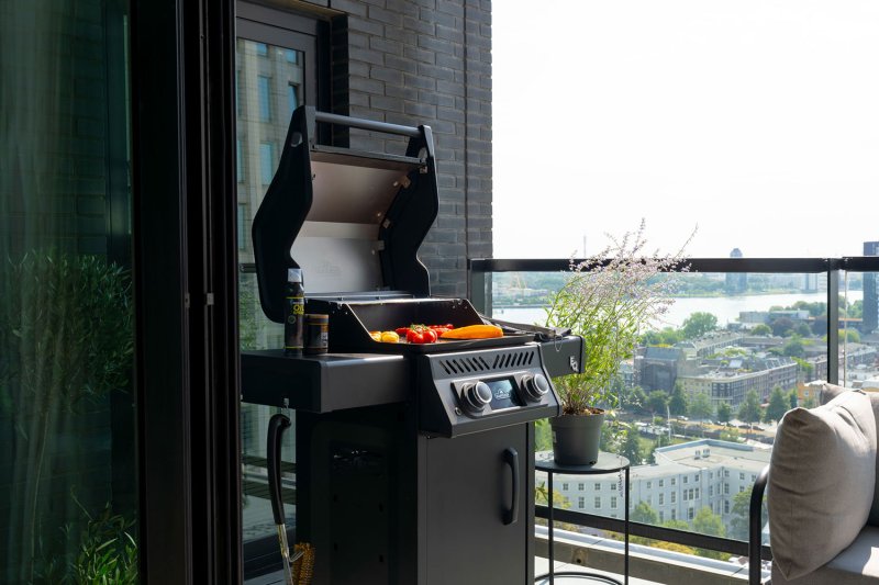 Napoleon Rogue EQ 365 Elektrogrill - Mattschwarz - mit WiFi/Bluetooth, 5400 Watt