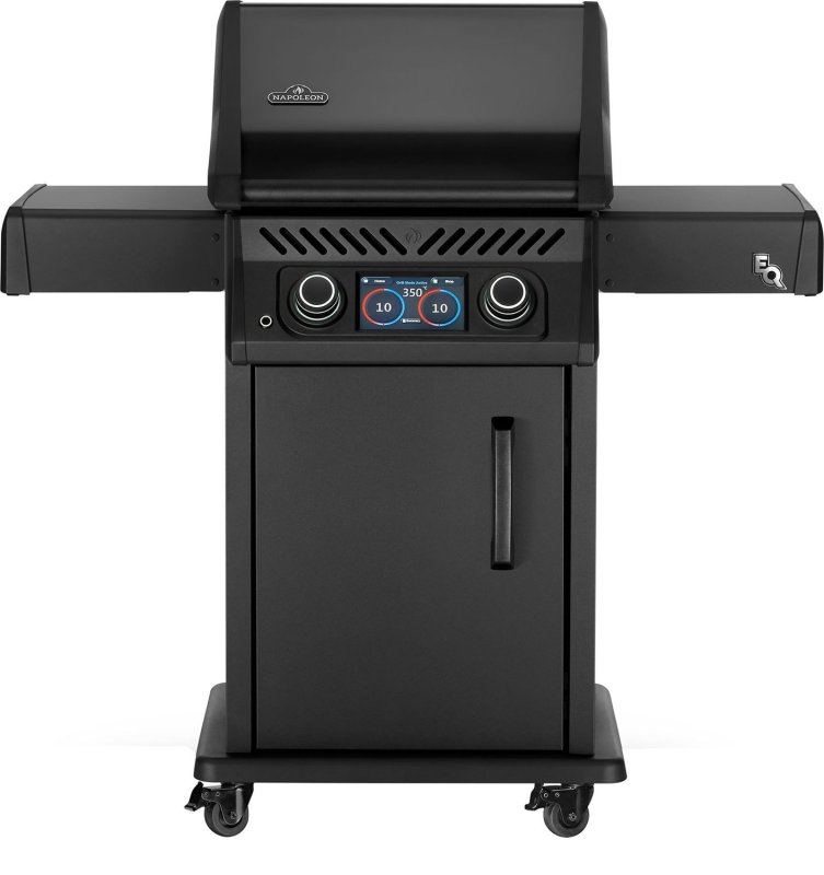 Napoleon Rogue EQ 365 Elektrogrill - Mattschwarz - mit WiFi/Bluetooth, 5400 Watt
