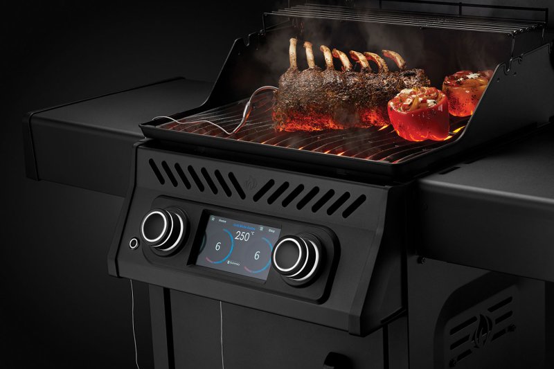 Napoleon Rogue EQ 365 Elektrogrill - Mattschwarz - mit WiFi/Bluetooth, 5400 Watt