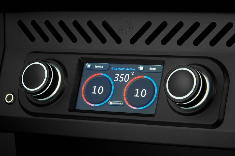 Napoleon Rogue EQ 365 Elektrogrill - Mattschwarz - mit WiFi/Bluetooth, 5400 Watt