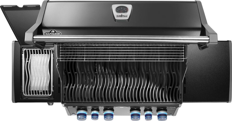 Napoleon Rogue PRO-S 525 Gasgrill - mit SIZZLE ZONE™ und Heckbrenner - Grillfürst Edition inkl. Abdeckhaube - mit zusätzlicher Grillplatte