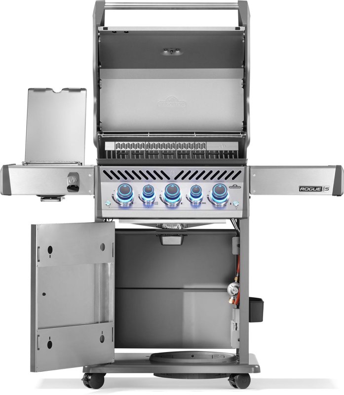 Napoleon Rogue PRO-S 425 Edelstahl Gasgrill - SIZZLE ZONE™ und Heckbrenner - mit Edelstahlrosten - Modell 2026