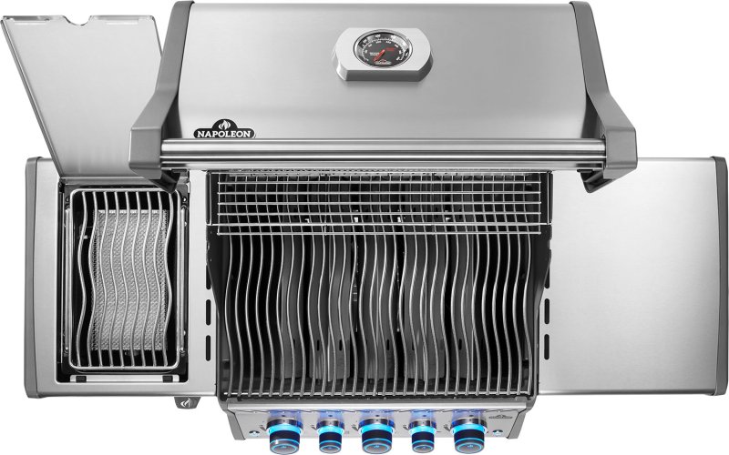 Napoleon Rogue PRO-S 425 Edelstahl Gasgrill - SIZZLE ZONE™ und Heckbrenner - mit Edelstahlrosten - Modell 2026
