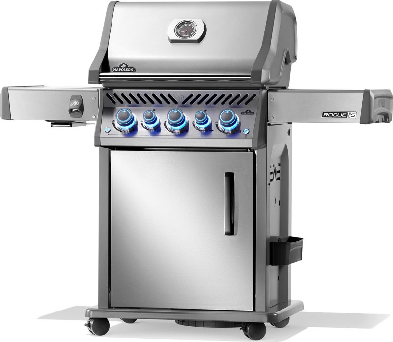 Napoleon Rogue PRO-S 425 Edelstahl Gasgrill - SIZZLE ZONE™ und Heckbrenner - mit Edelstahlrosten - Modell 2026
