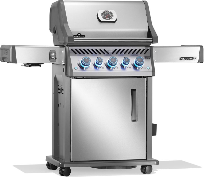 Napoleon Rogue PRO-S 425 Edelstahl Gasgrill - SIZZLE ZONE™ und Heckbrenner - mit Edelstahlrosten - Modell 2026