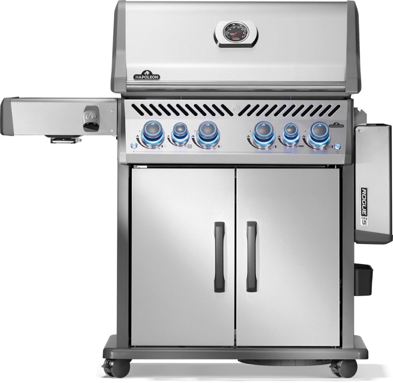 Napoleon Rogue PRO-S 525 Edelstahl Gasgrill - mit SIZZLE ZONE™ und Heckbrenner - mit Edelstahlrosten - NEU 2025