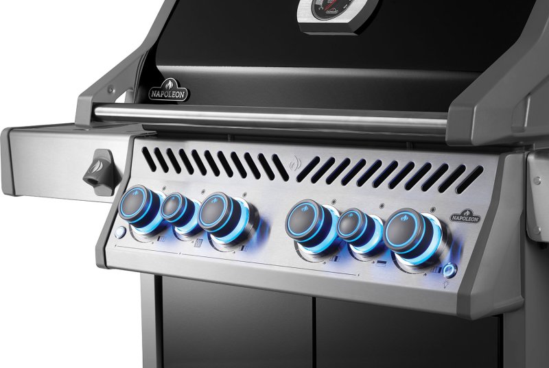 Napoleon Rogue PRO-S 525 Gasgrill - mit SIZZLE ZONE™ und Heckbrenner - mit Gusseisenrosten, Schwarz - Modell 2026