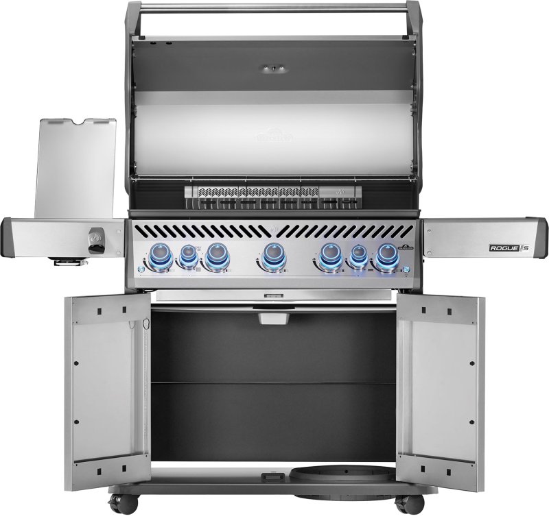 Napoleon Rogue PRO-S 625 Edelstahl Gasgrill - mit SIZZLE ZONE™ und Heckbrenner - mit Edelstahlrosten - Modell 2026