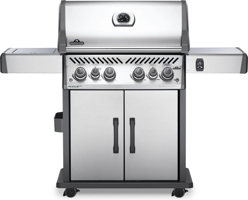 Napoleon Rogue SE 525 Edelstahl Gasgrill mit Sizzle Zone und Heckbrenner - Modell 2024