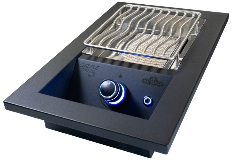 Napoleon 700-Series Einbau Sizzle Zone BIB10 (drop in) mit Safety Glow™ - mattschwarz - Modell 2025
