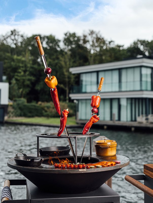 OFYR Brasilianischer Spießring für 100 cm Feuerplatten