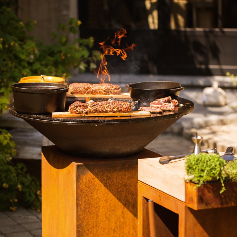 OFYR Grill Feuerplatte Classic Corten 85