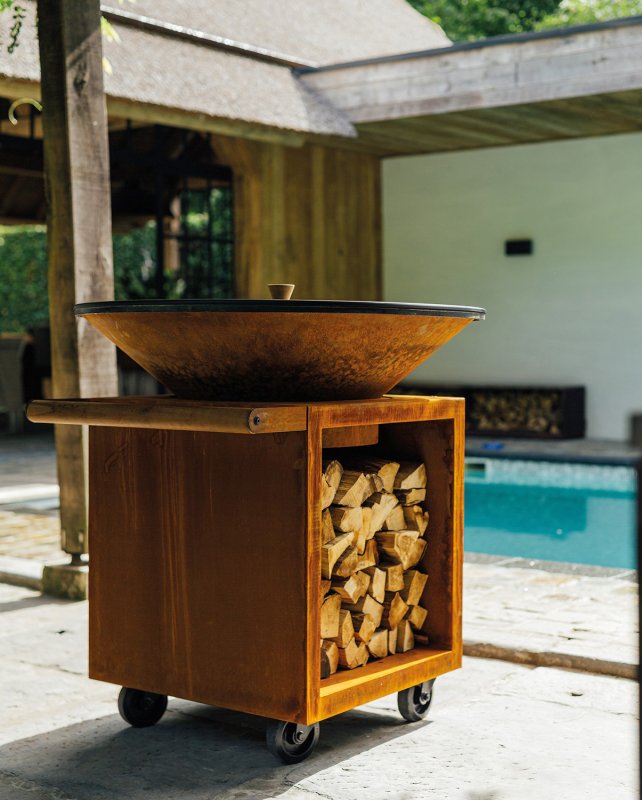 OFYR Grill Feuerplatte Classic Storage Corten 100 PRO