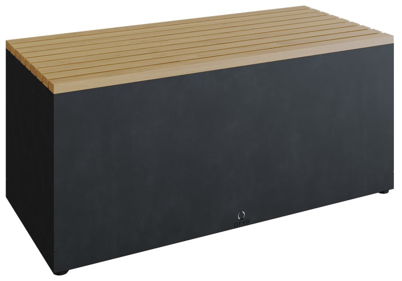 OFYR Garden Bench Black - Gartenbank