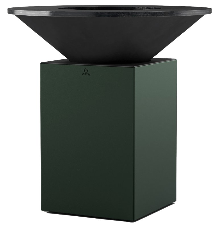 OFYR Grill Feuerplatte 10th Anniversary Edition Chrome Green 100