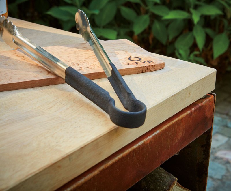 OFYR Grillzange 30 cm - Stahl (rostfrei)