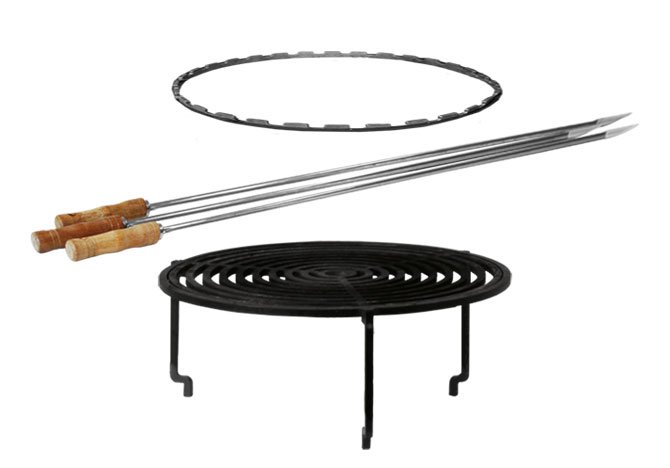 OFYR Grillzubehörset für 100 cm Feuerplatten