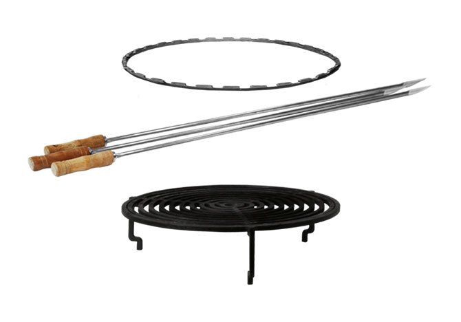 OFYR Grillzubehörset für 85 cm Feuerplatten