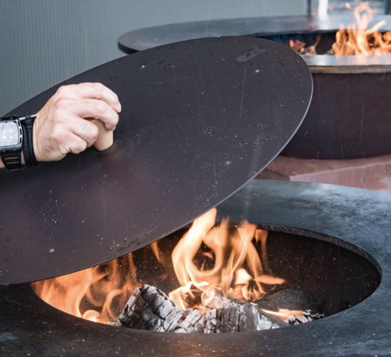 OFYR Löschdeckel / Snuffer für 100 cm Feuerplatten