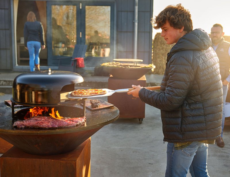 OFYR Pizzaaufsatz für 100 cm Feuerplatten