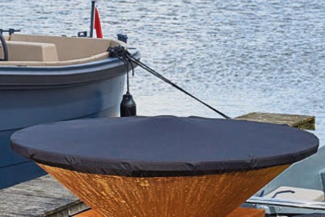 OFYR Löschdeckel und Schutzcover für 85 cm Feuerplatten