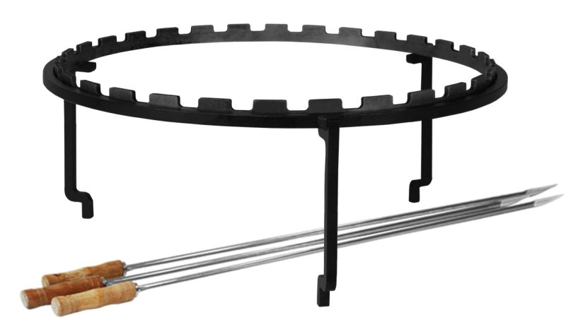 OFYR Horizontales Spießring Set für XL Feuerplatten