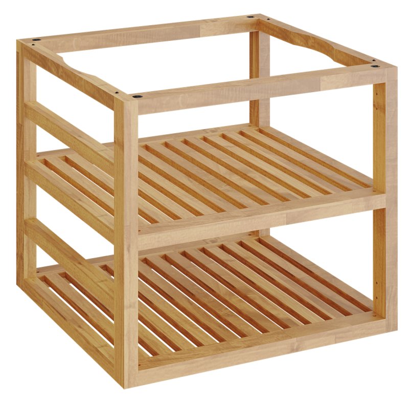 OFYR Storage Insert PRO Medium - Teakholz Regaleinsatz