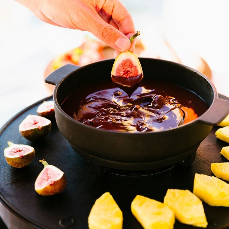 OFYR Gusseisen Auflauf Set für Tischgrill Tabl'O