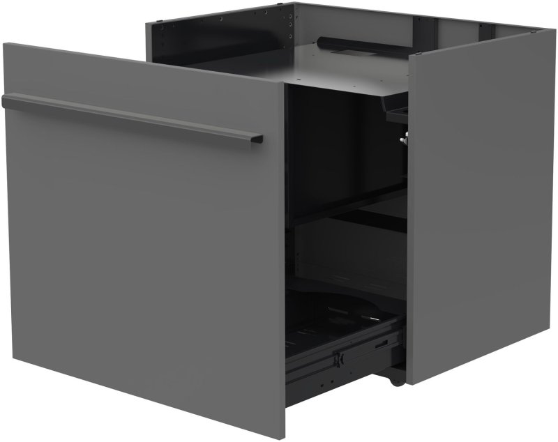 Outdoorchef QUBE Unterschrank Schubladenkopf - Darkgrey