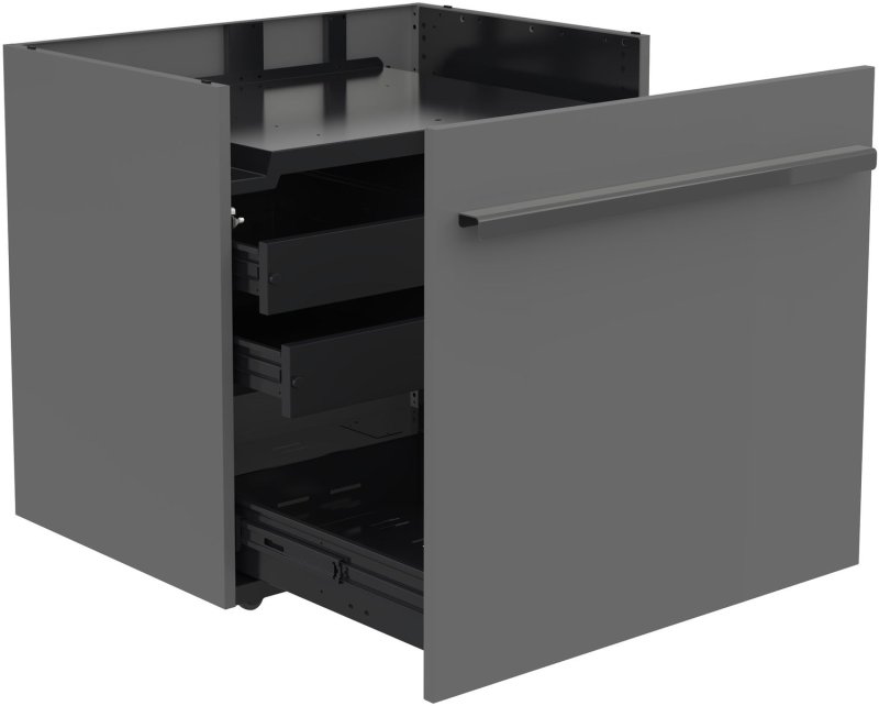 Outdoorchef QUBE Unterschrank Schubladenkopf - Darkgrey