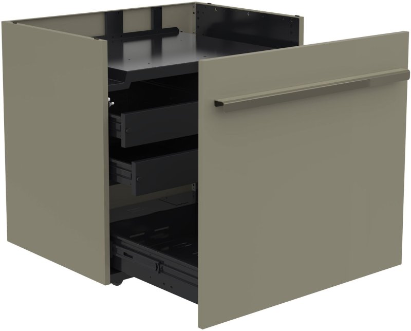 Outdoorchef QUBE Unterschrank Schubladenkopf - Taupe