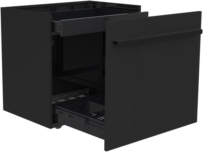 Outdoorchef QUBE Unterschrank Schubladenkopf - Black
