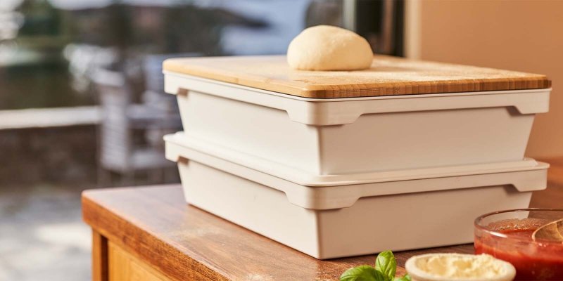 Ooni Bambusbrett / Deckel für Teigbox