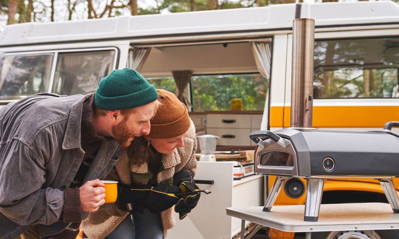 Ooni Pizzaofen Holz Karu 2 - Multi Fuel - mobiler Pizzaofen