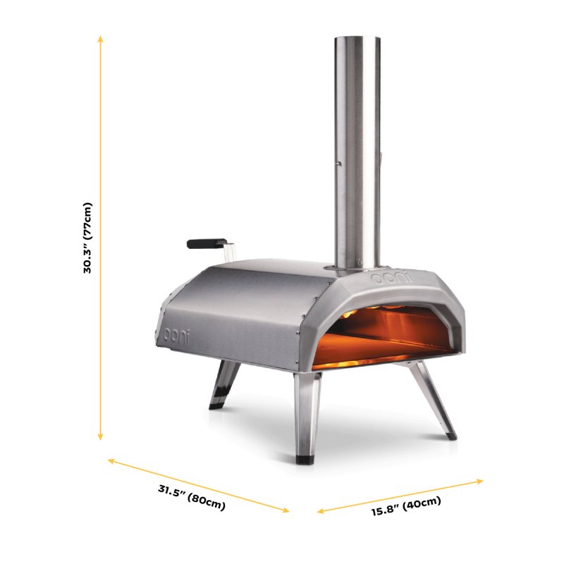 Ooni Pizzaofen Holz Karu 12 - Multi-Fuel