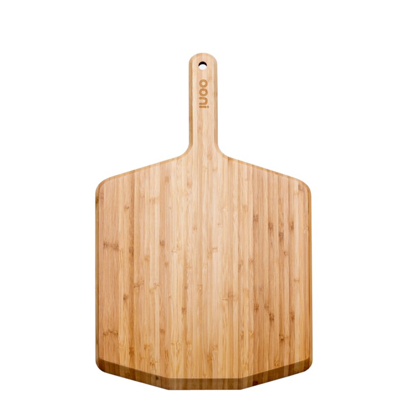 Ooni Pizzaschieber Bambus 14" und Servierbrett - 35 cm - für Karu / Koda 16 + Koda 2 + Karu / Koda 2 Pro