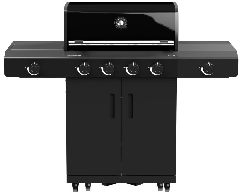 Outdoorchef Gasgrill - Grillstation HEAT C-435 RB mit Blazing Zone und Heckbrenner